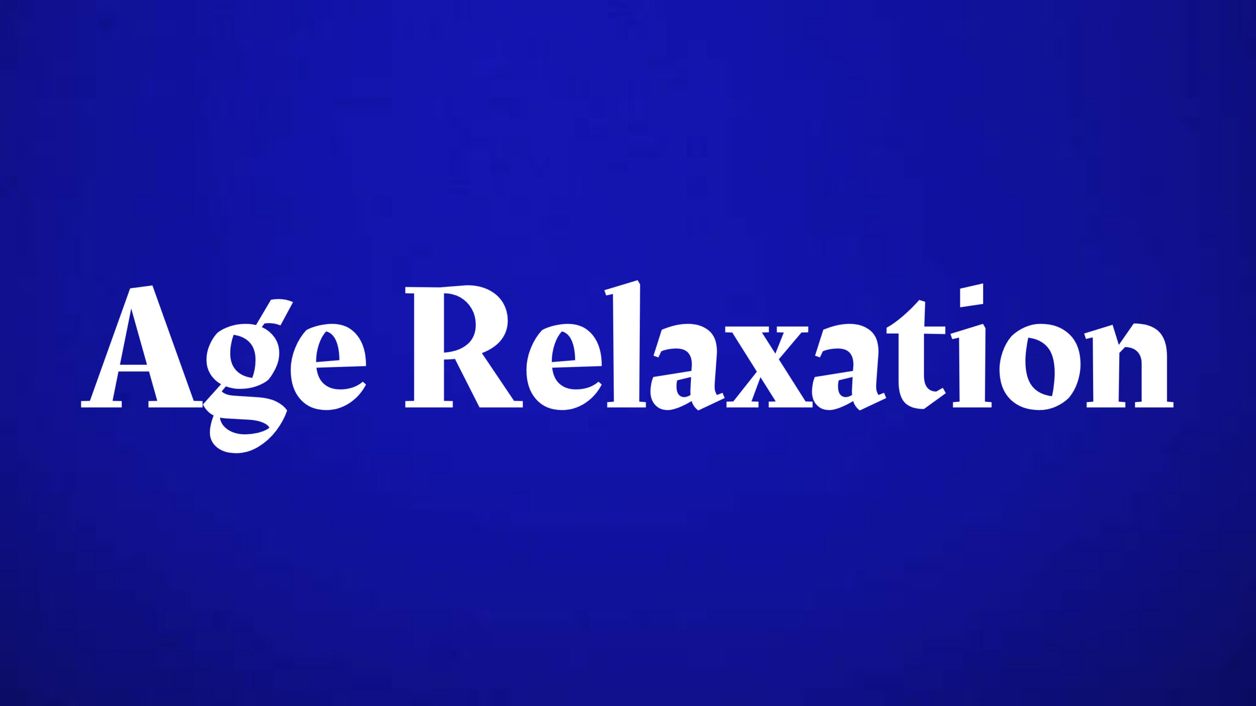 Age relaxation for civil service examination